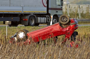 Red Truck Accident